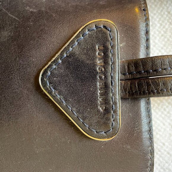 Longchamp Le Roseau Tote Leather Shoulder Bag - Picture 6 of 11